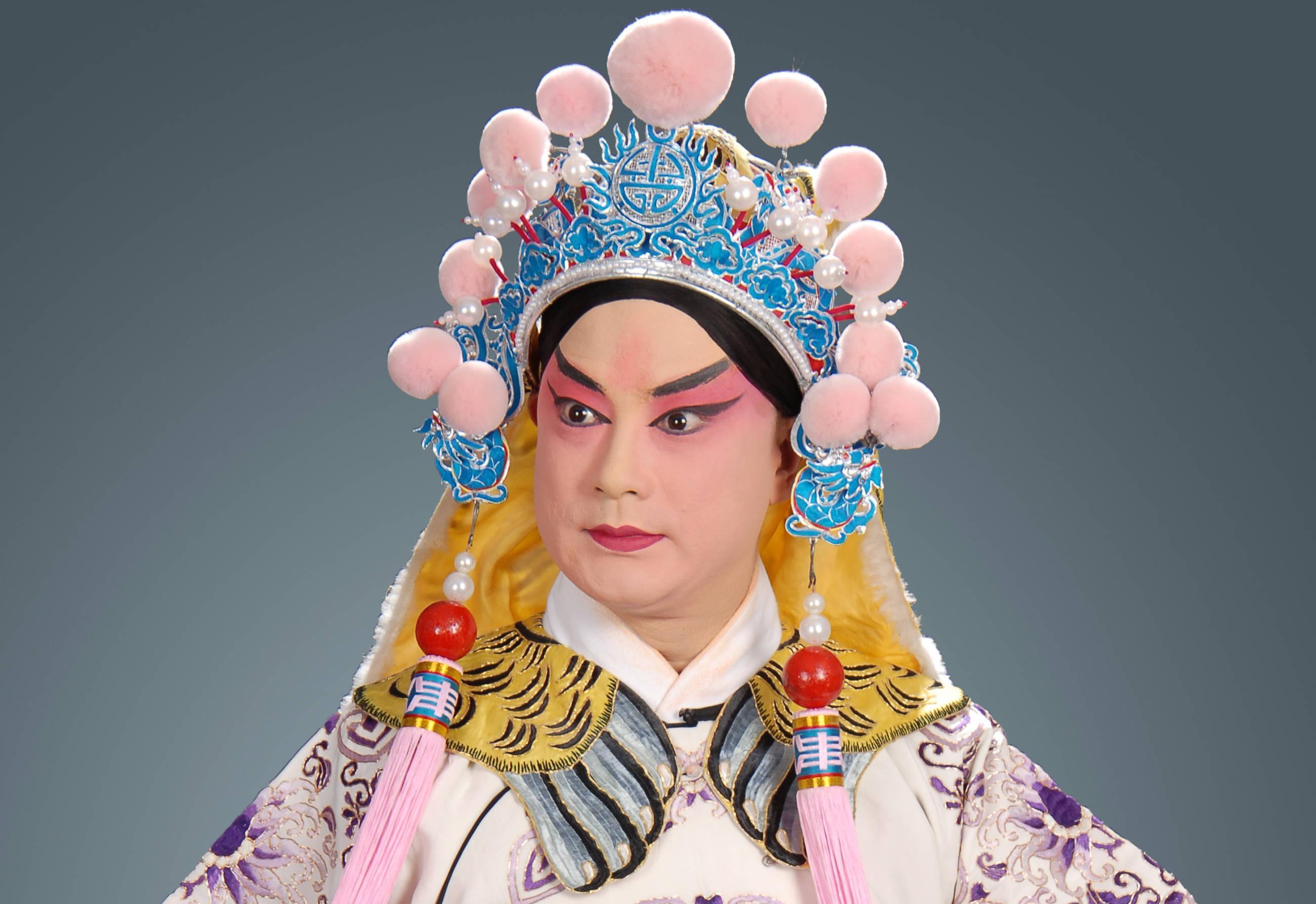 京剧演员蓝恭欣，学习京剧表演艺术之路的探索与分享